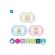 Mam Perfect Night Silicon Soother 6m+ 2 pieces