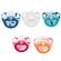 Nuk Classic Happy Days Πιπίλα Σιλικόνης 6-18m 1 τμχ