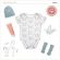 Korres Welcome Baby The Essentials Set με Κορμάκι 1-2m, Καλτσάκια & Σκουφάκι από 100% Οργανικό Βαμβάκι