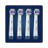 Oral-B 3D White Clean Maximiser Ανταλλακτικά Ηλεκτρικής Οδοντόβουρτσας 4τμχ