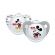Nuk Trendline Disney Mickey Mouse Πιπίλα Σιλικόνης 6-18m 2τμχ (Διάφορα Χρώματα)
