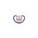 Nuk Space Πιπίλα Σιλικόνης 6-18m (Διάφορα Χρώματα & Σχέδια) 1τμχ