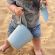 Scrunch Bucket Κουβαδάκι Άμμου από Ανακυκλώσιμα Υλικά Duck Egg Blue 1τμχ