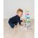 JaBaDaBaDo Stacking Cubes Animals Σετ Εκπαιδευτικό Παιδικό Ξύλινο Παιχνίδι με Ζωάκια 24m+