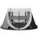 Aeromoov Instant Travel Cot Αναδιπλούμενο Παρκοκρέβατο Γκρι-Μαύρο 0m+