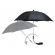 Dooky Stroller Parasol Melange Grey Ομπρέλα Καροτσιού με Δείκτη Προστασίας UV50+ 1 τμχ