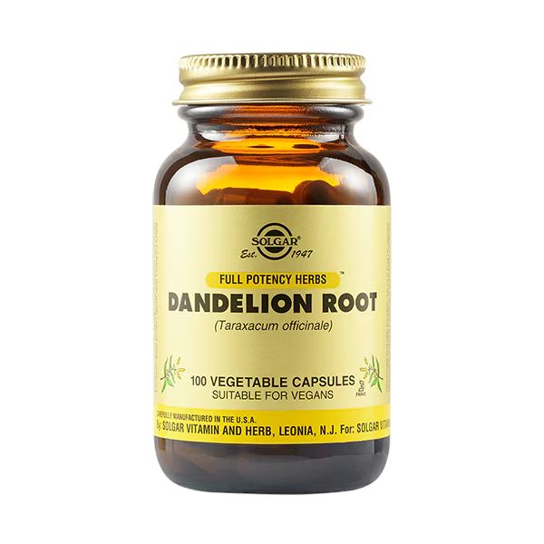 Solgar Full Potency Herbs Dandelion Root (Taraxacum Officinale) 100 Φυτικές Κάψουλες