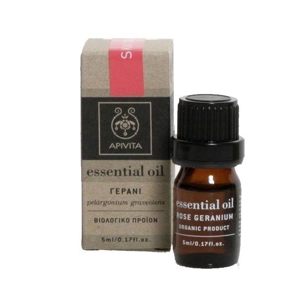 Apivita Essential Oil Geranium 5 ml