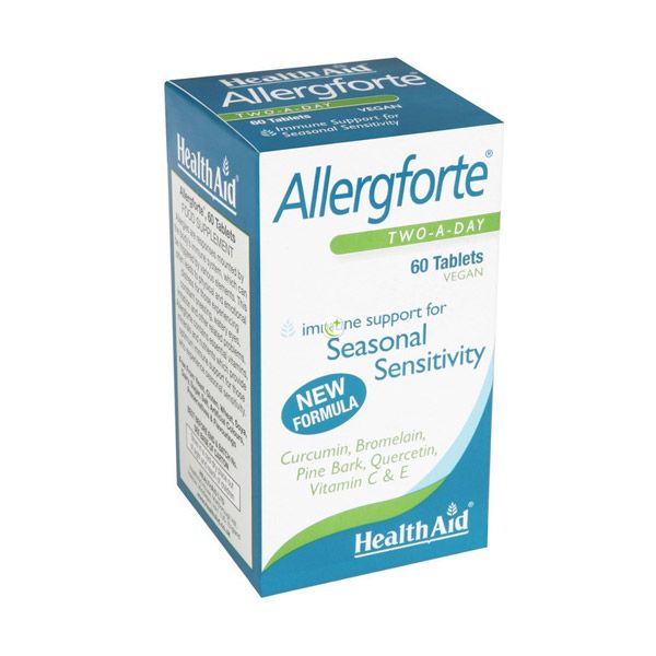 Health Aid Allergforte Two a Day 60 ταμπλέτες