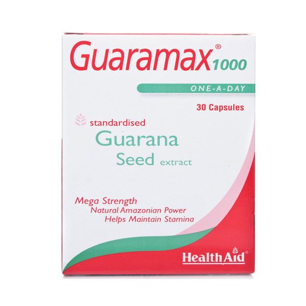 Health Aid Guaramax 1000 30 κάψουλες