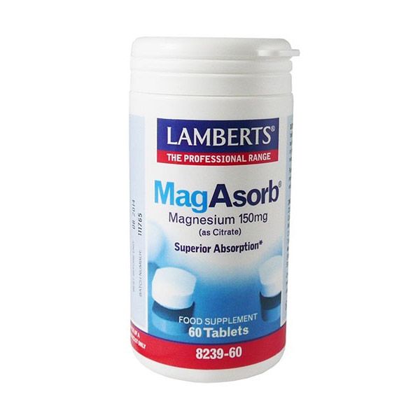 Lamberts Mag Asorb 150mg 60 Tabs