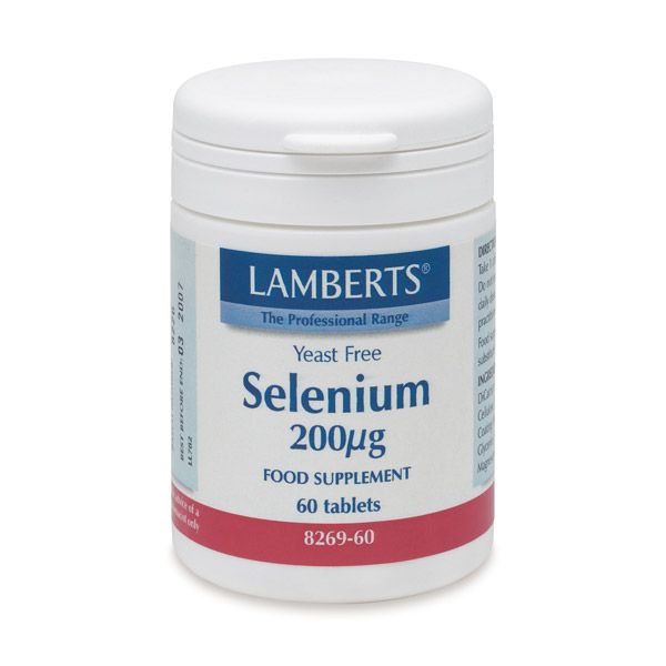 Lamberts Selenium 200μg 60 ταμπλέτες