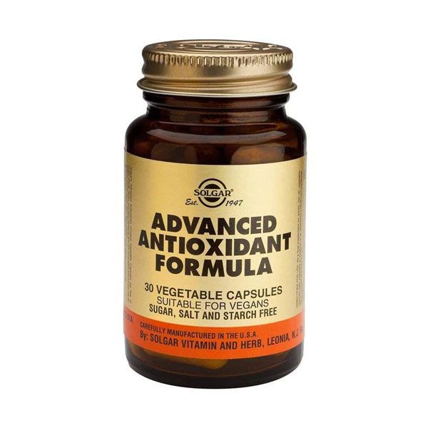 Solgar Advanced Antioxidant Formula 30 φυτικές κάψουλες