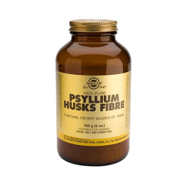 Solgar Psyllium Husks Fibre Powder 168gr