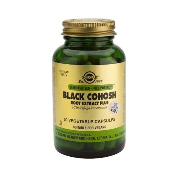 Solgar SFP Black Cohosh Root Extract Plus 60 Vegetable Capsules