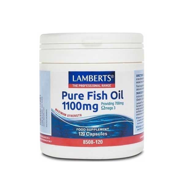Lamberts Pure Fish Oil 1100 mg  120 Caps