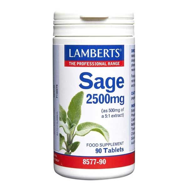 Lamberts Sage 2500mg 90 ταμπλέτες