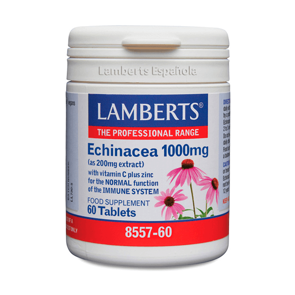 Lamberts Echinacea 1000mg 60 ταμπλέτες