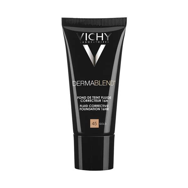 Vichy Dermablend Fluid Corrective Foundation 16H Spf20 45 Gold 30ml