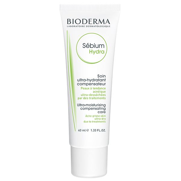 Bioderma Sebium Hydra Καταπραϋντική Κρέμα Προσώπου Για Ακνεϊκή Επιδερμίδα 40ml