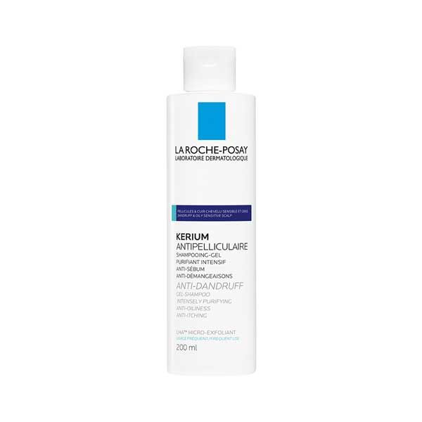 La Roche-Posay Kerium Σαμπουάν Τζελ Κατά Της Πιτυρίδας 200ml