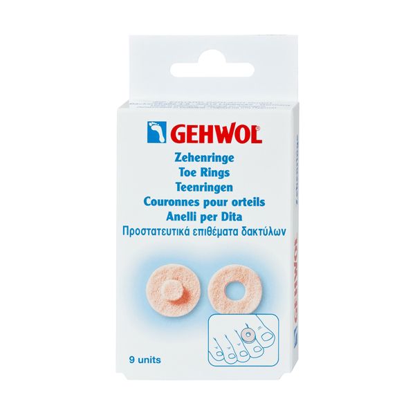 Gehwol Toe Rings Round 9pcs