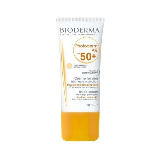 Bioderma Photoderm AR Αντιηλιακή Κρέμα Προσώπου Με Χρώμα Για Επιδερμίδες Με Ερυθρότητα Spf50+ 30ml