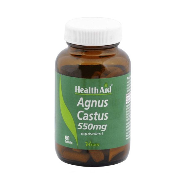 Health Aid Agnus Castus 550mg 60's tablets