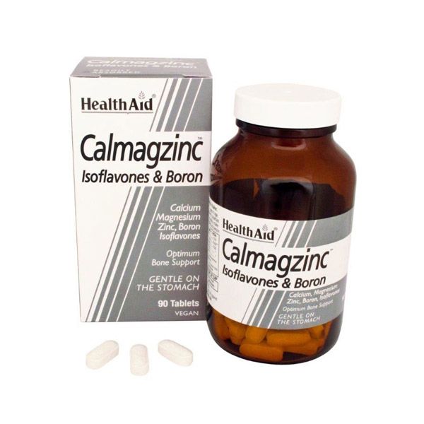 Health Aid Calmagzinc (Cal, Mag, Zinc, Boron) 90 tablets