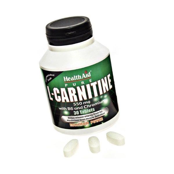 Health Aid L-Carnitine 550MG 30tabs