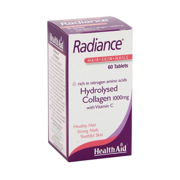 Health Aid Radiance Υδρογολυμένο Κολλαγόνο 1000mg 60 ταμπλέτες