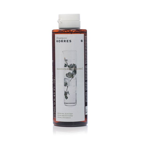 Korres Aloe & Dittany Shampoo for Normal Hair 250ml