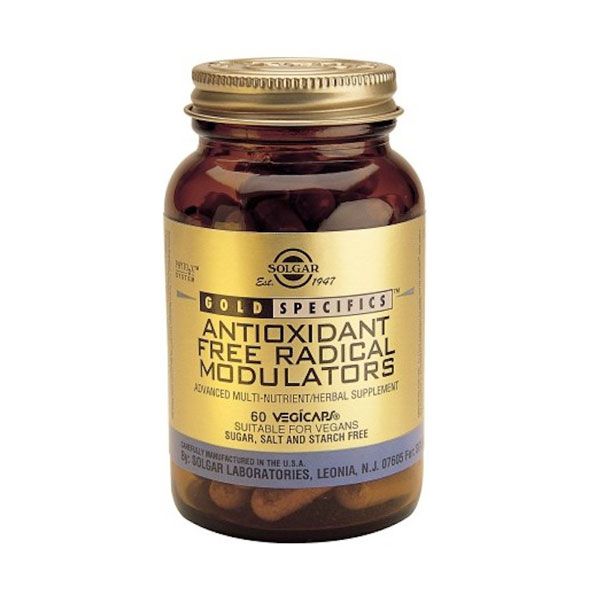 Solgar Gold Specifics Antioxidant Free Radical Modulators 60 Vegicaps
