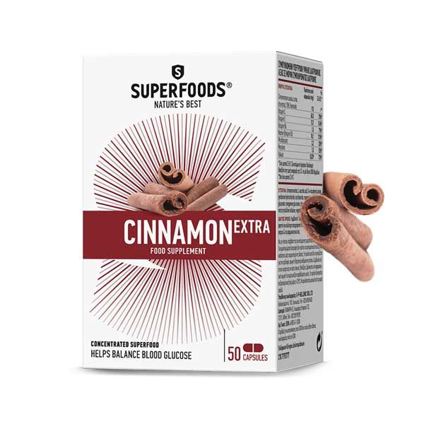 Superfoods Cinnamon Extra 110mg 50 Vegicaps