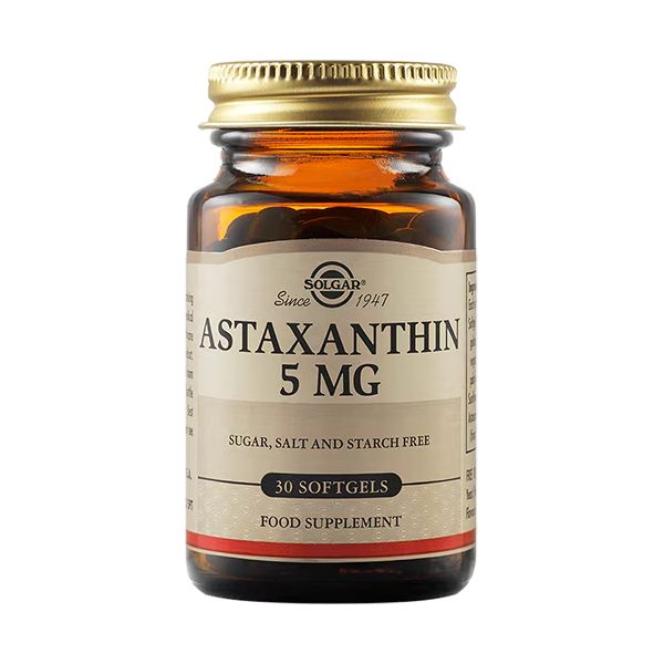 Solgar Astaxanthin 5mg 30 Μαλακές Κάψουλες