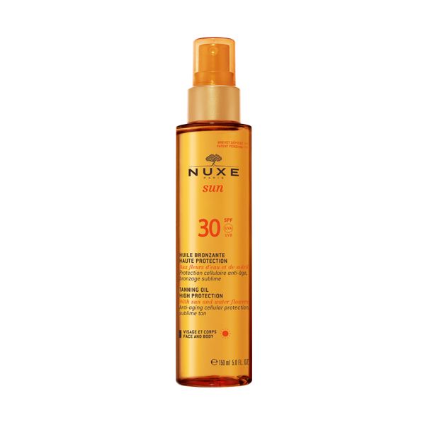 Nuxe Sun Λάδι Μαυρίσματος Προσώπου/Σώματος Spf30 150ml