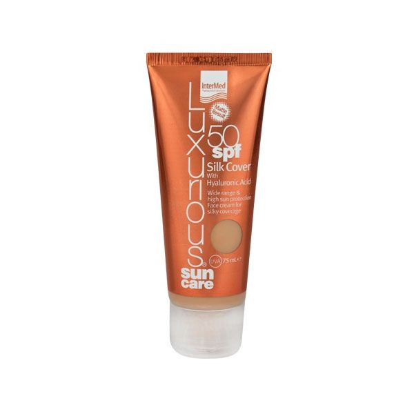 Luxurious Suncare Silk Cover With Hyaluronic Acid SPF50 75ml