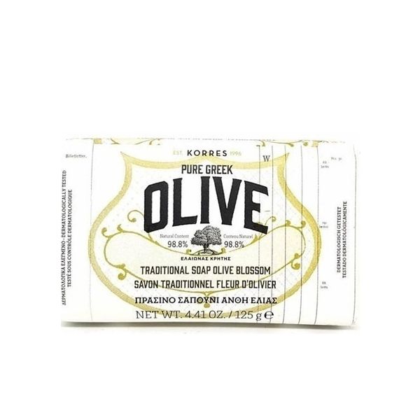 Korres Pure Greek Olive Traditional Soap Olive Blossom 125gr