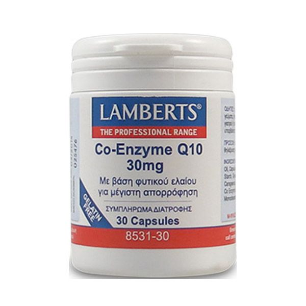 Lamberts Co-Enzyme Q10 30mg 30 Caps