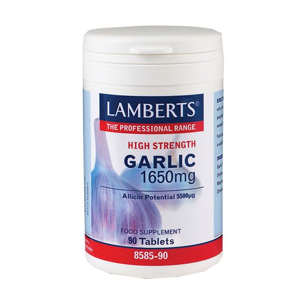 Lamberts Garlic 1650mg 90 ταμπλέτες