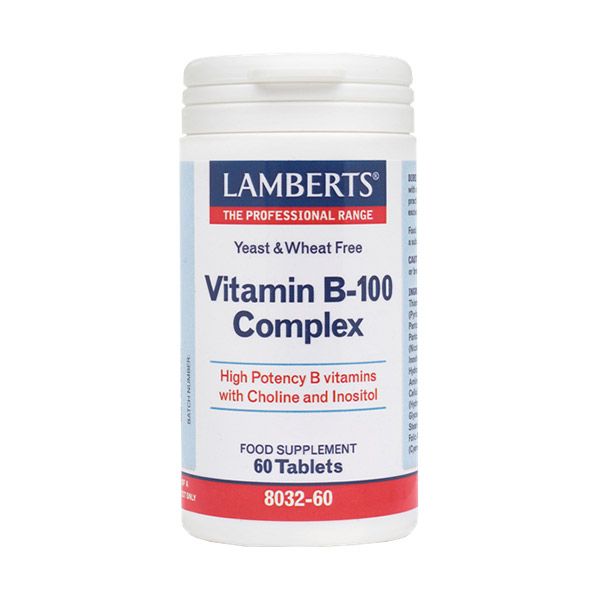 Lamberts Vitamin B-100 Complex 60 Tabs