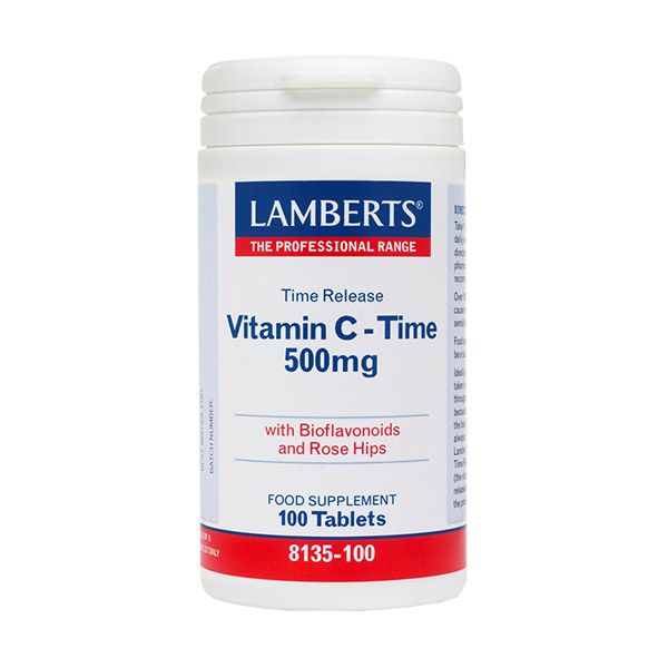 Lamberts Vitamin C-500mg Time Release 100 Tabs