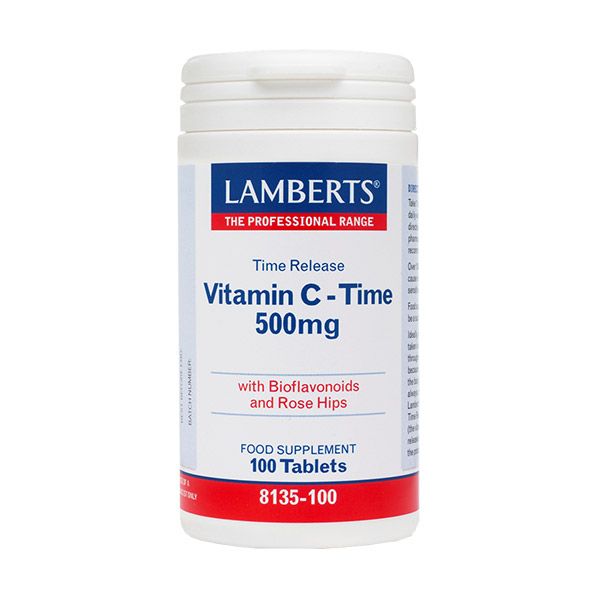 Lamberts Vitamin C Time 500mg 100 ταμπλέτες