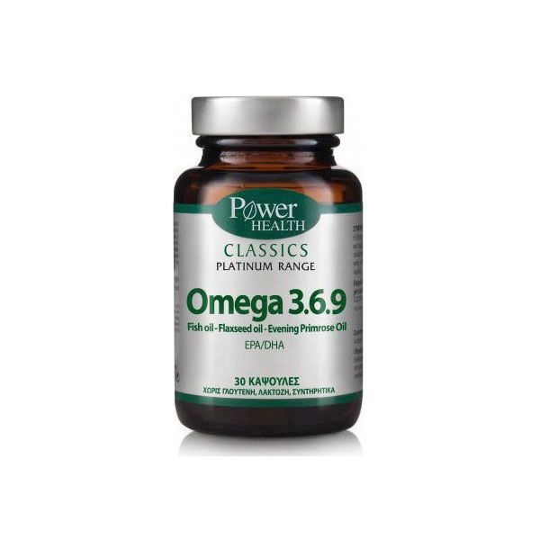 Power Health Classics Platinum Omega 3.6.9 30 κάψουλες