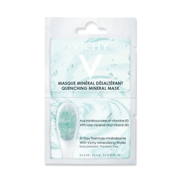 Vichy Quenching Mineral Mask Hydrating Face Mask 2*6ml