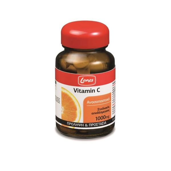 Lanes Vitamin C 1000mg 30 ταμπλέτες