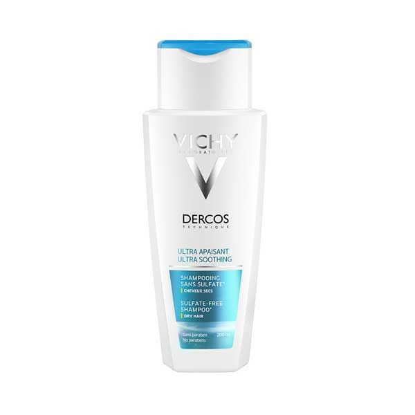 Vichy Dercos Ultra Soothing Shampoo Ξηρά Μαλλιά 200ml