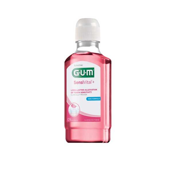 Gum Sensivital+ New Formula Στοματικό Διάλυμα 300ml