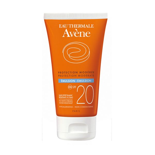 Avene Solaire Αντηλιακό Γαλάκτωμα Προσώπου Για Κανονικό/Μικτό Δέρμα Spf20 50ml