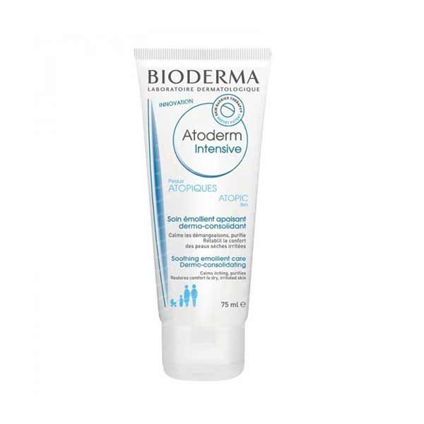 Bioderma Atoderm Intensive Soothing Emollient Care For Dry Irritated Skin 75ml